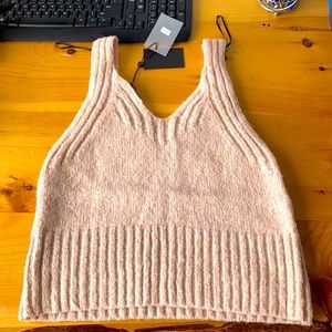 Cop copine tank top, wool, size medium